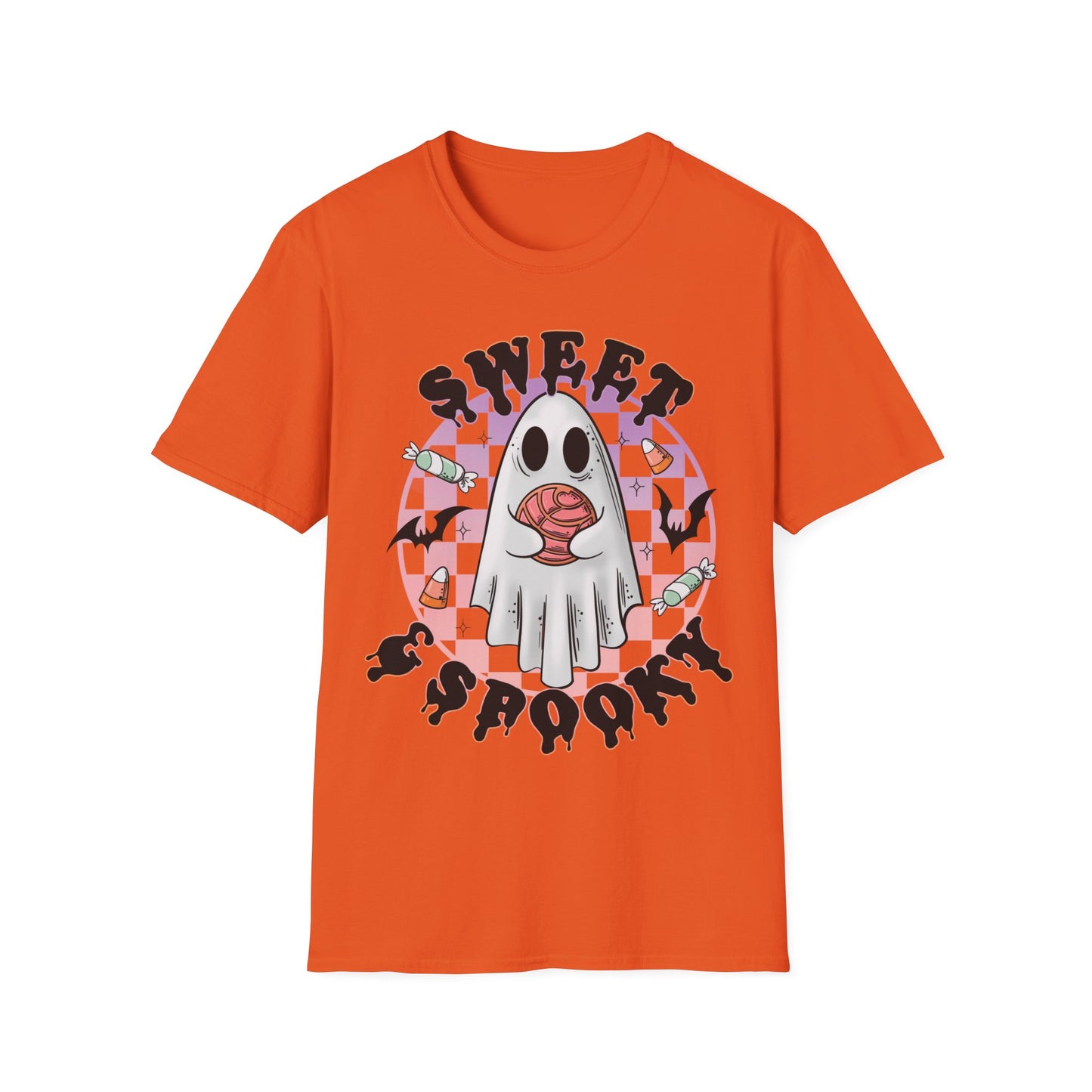 Sweet and Spooky ghost Halloween tee, concha shirt, summerween, espooky season, spooky season, Ghost t-shirt, Halloween designs