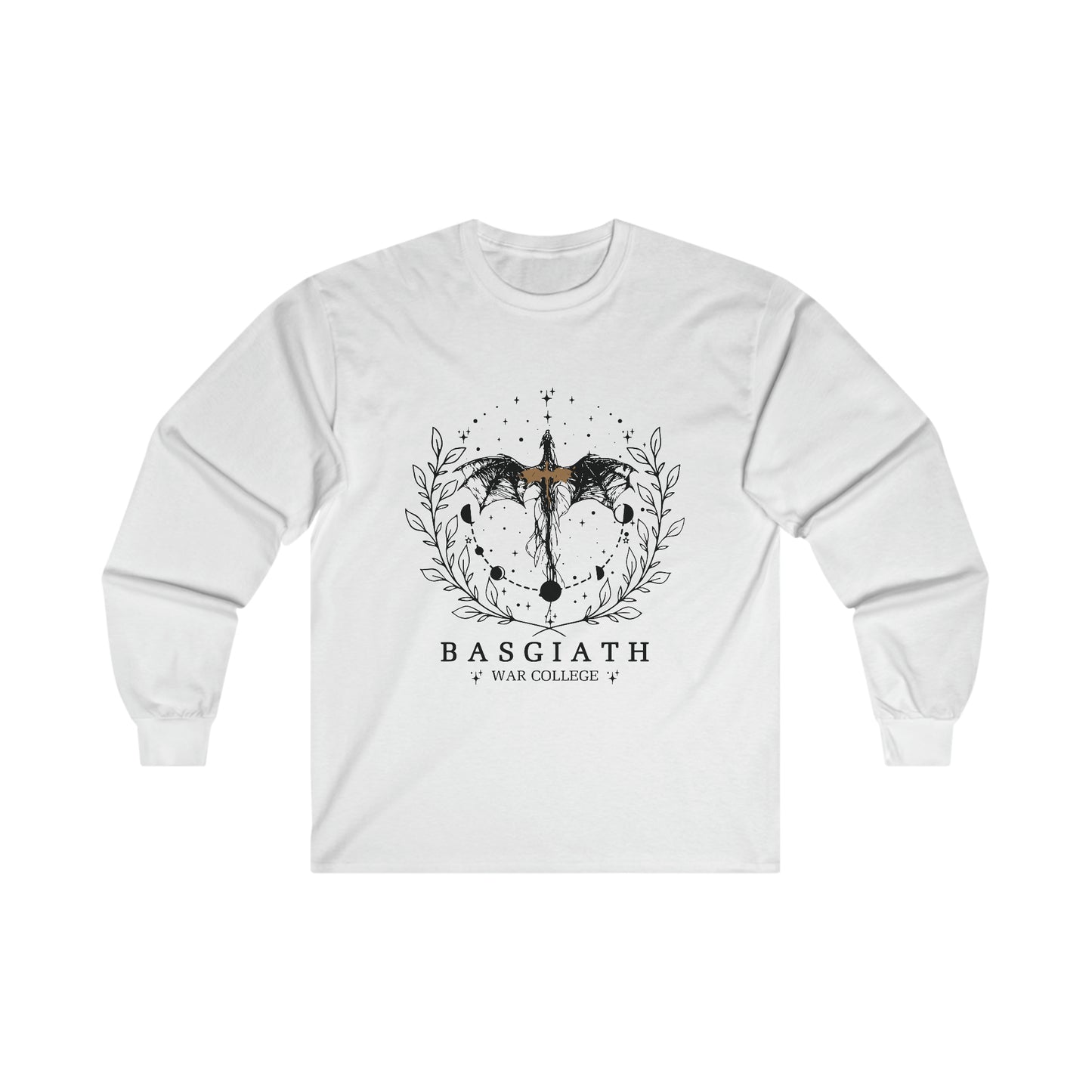 Basgaith War College long-sleeve shirt | Fourth Wing | Dragon Rider | Violet Sorrengail | Xaden Riorson | Riders Quadrant