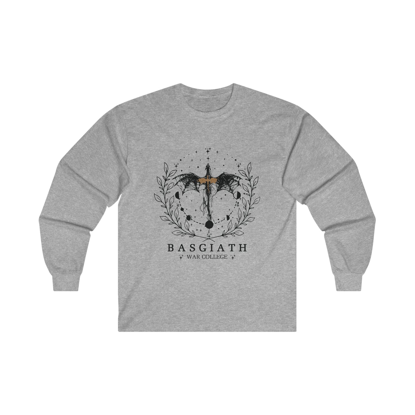 Basgaith War College long-sleeve shirt | Fourth Wing | Dragon Rider | Violet Sorrengail | Xaden Riorson | Riders Quadrant