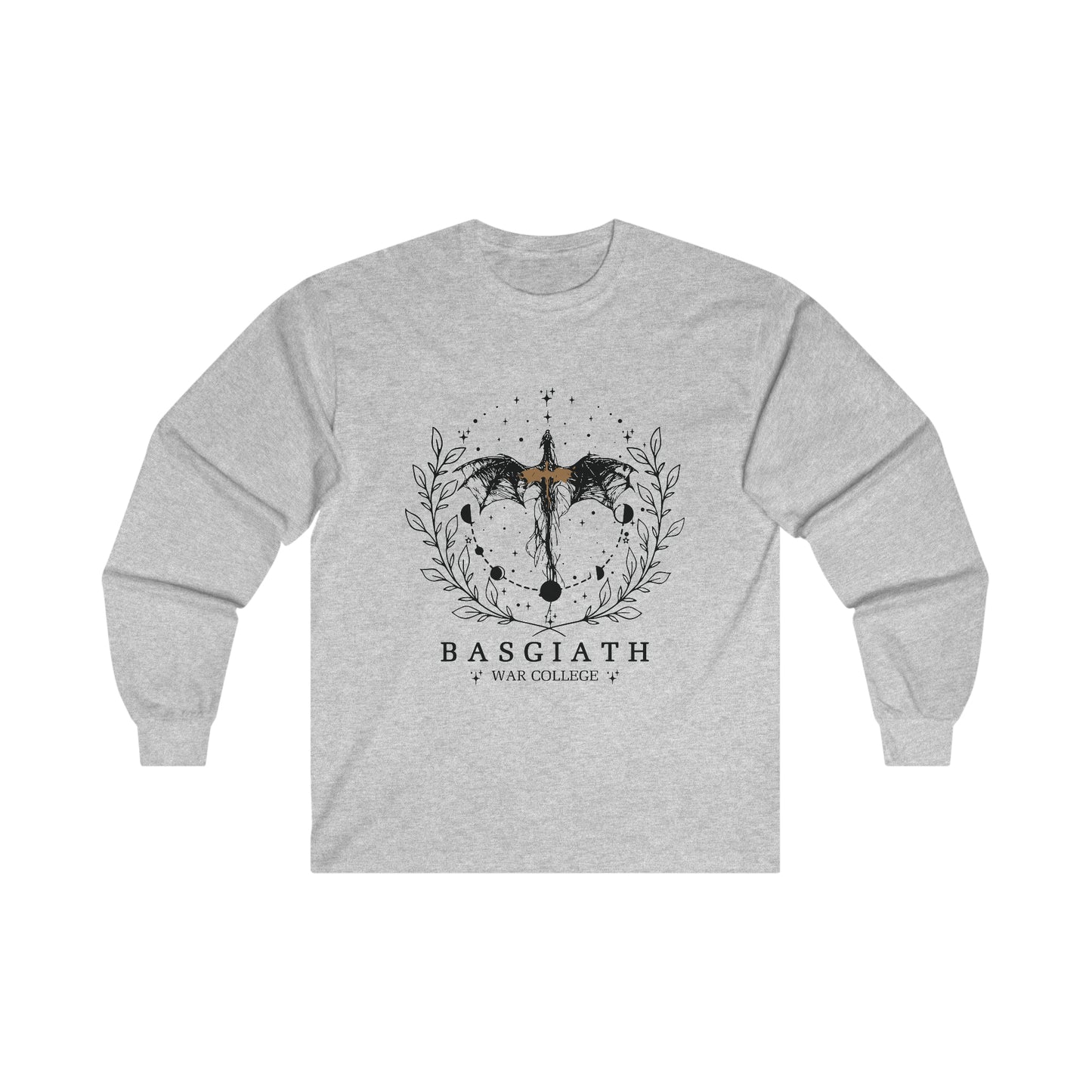Basgaith War College long-sleeve shirt | Fourth Wing | Dragon Rider | Violet Sorrengail | Xaden Riorson | Riders Quadrant