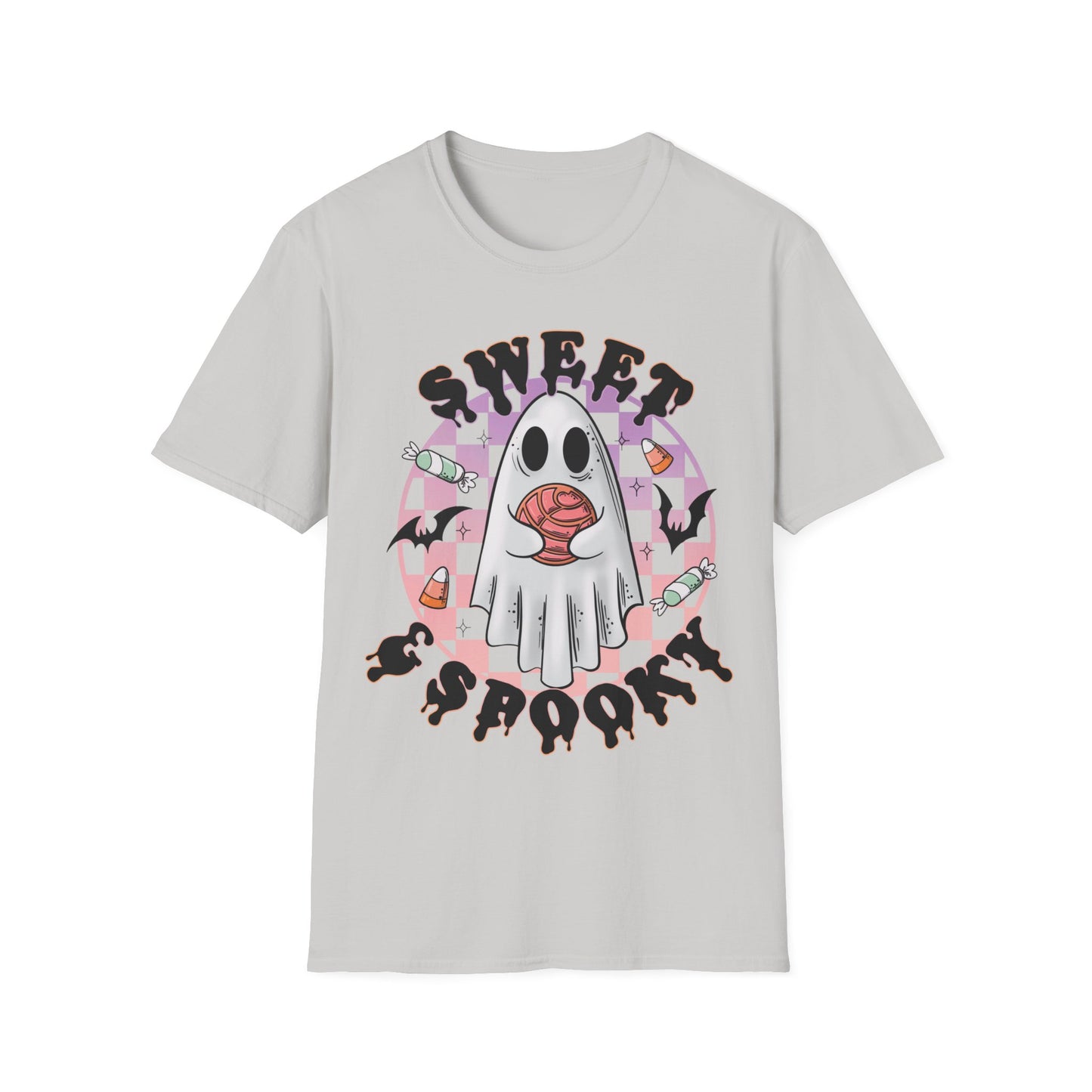 Sweet and Spooky ghost Halloween tee, concha shirt, summerween, espooky season, spooky season, Ghost t-shirt, Halloween designs