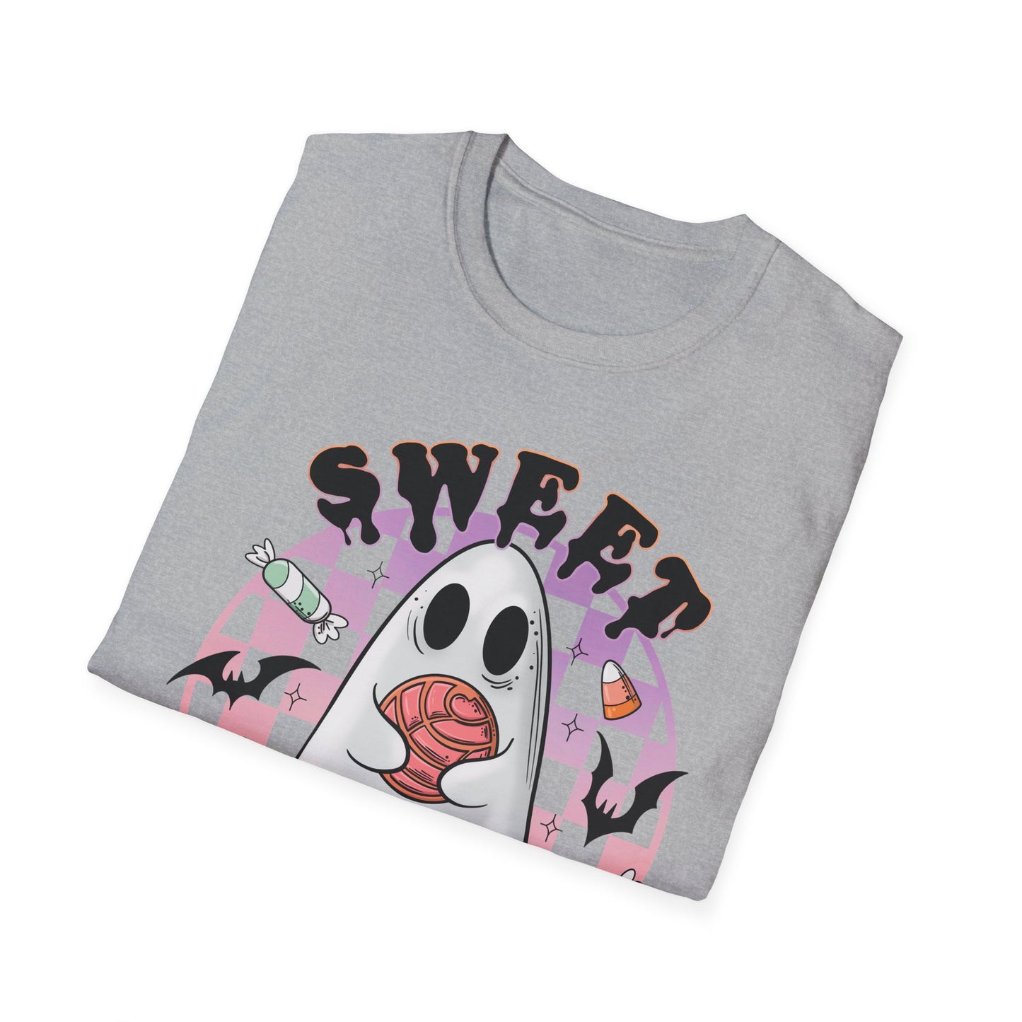 Sweet and Spooky ghost Halloween tee, concha shirt, summerween, espooky season, spooky season, Ghost t-shirt, Halloween designs