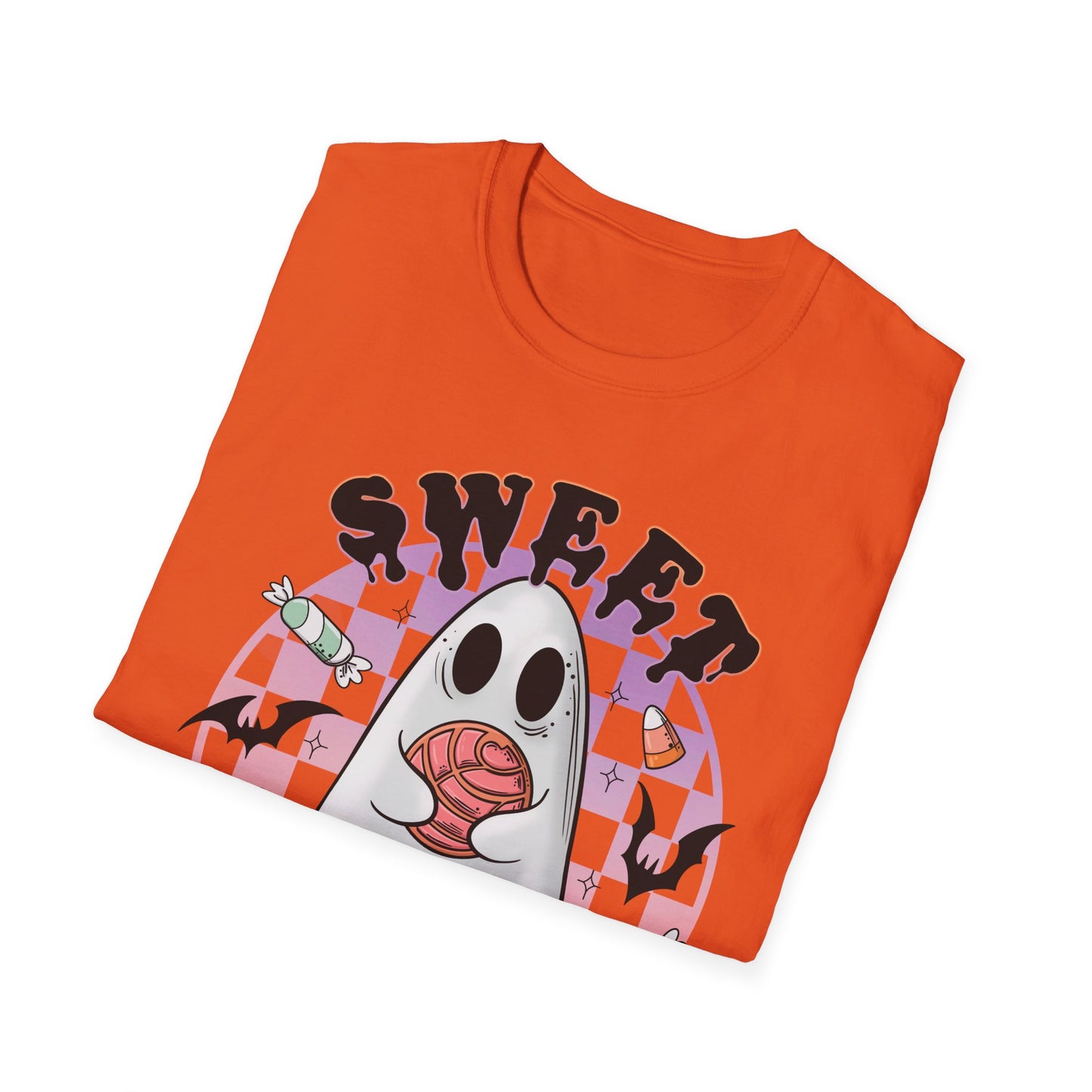 Sweet and Spooky ghost Halloween tee, concha shirt, summerween, espooky season, spooky season, Ghost t-shirt, Halloween designs