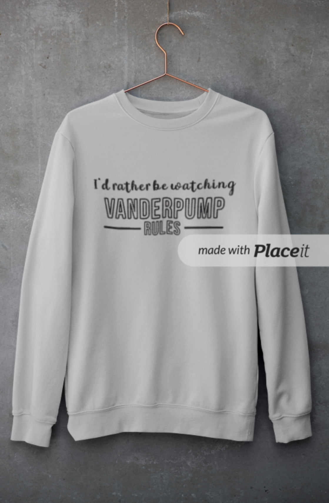 I'd rather be watching Vanderpump Rules embroidered crewneck | Vanderpump Rules Sweatshirt,VPR,Vanderpump Rules Sweatshirts,Scandoval Merch