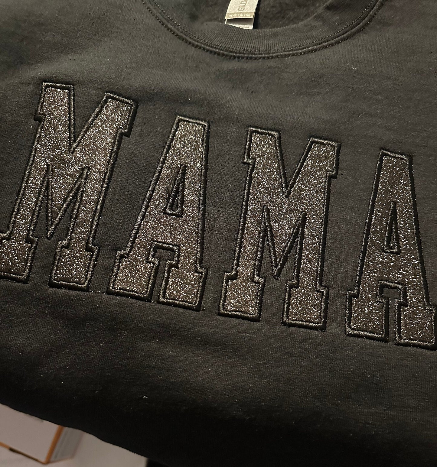 MAMA embroidered sweatshirt | Mom era | Mom life | Mommy | Mother | Gift for her | glitter | mom sweatshirt