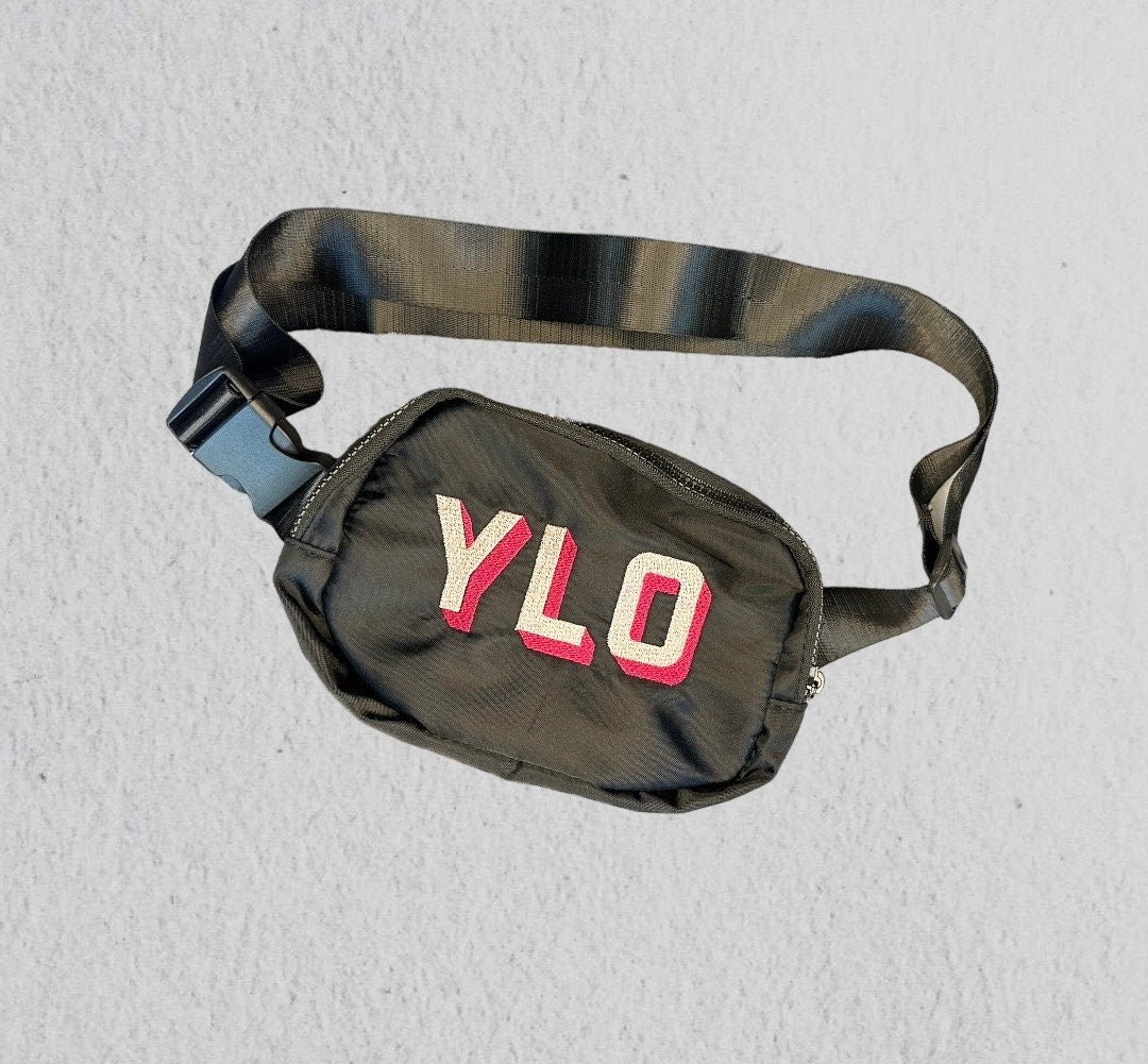 Custom Embroidered Belt Bag | monogrammed | Fanny Pack |Crossbody Belt Bag | Bachelorette Gift| Bridesmaid proposal box | birthday gifts