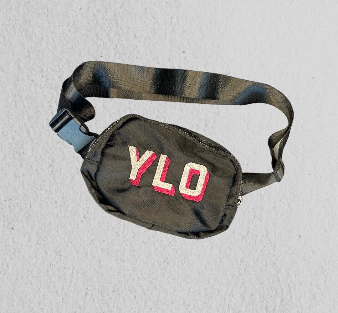 Custom Embroidered Belt Bag | monogrammed | Fanny Pack |Crossbody Belt Bag | Bachelorette Gift| Bridesmaid proposal box | birthday gifts