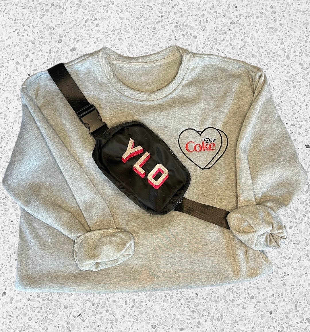 Custom Embroidered Belt Bag | monogrammed | Fanny Pack |Crossbody Belt Bag | Bachelorette Gift| Bridesmaid proposal box | birthday gifts