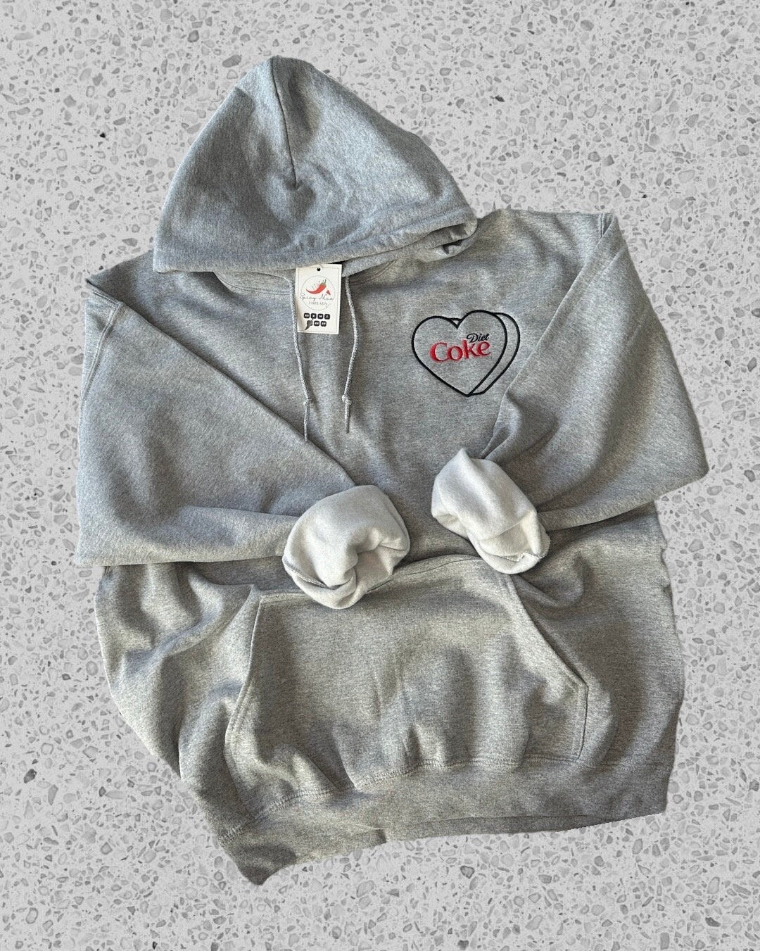Diet Coke embroidered Crewneck | hoodie | Gifts for her | Diet Coke Addict | T-Shirt| Mother's day | Coca Cola | Soda l Valentine’s Day