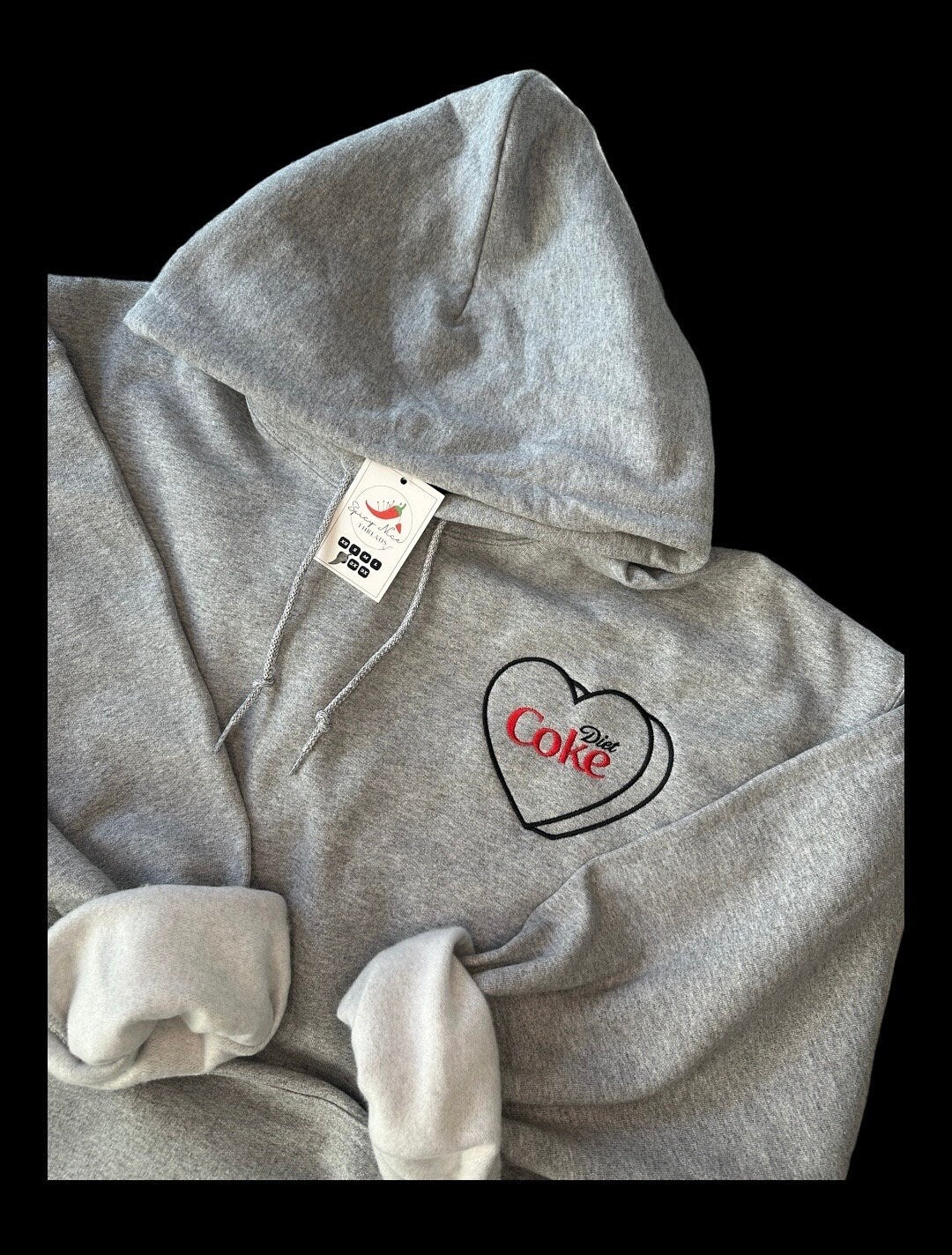 Diet Coke embroidered Crewneck | hoodie | Gifts for her | Diet Coke Addict | T-Shirt| Mother's day | Coca Cola | Soda l Valentine’s Day