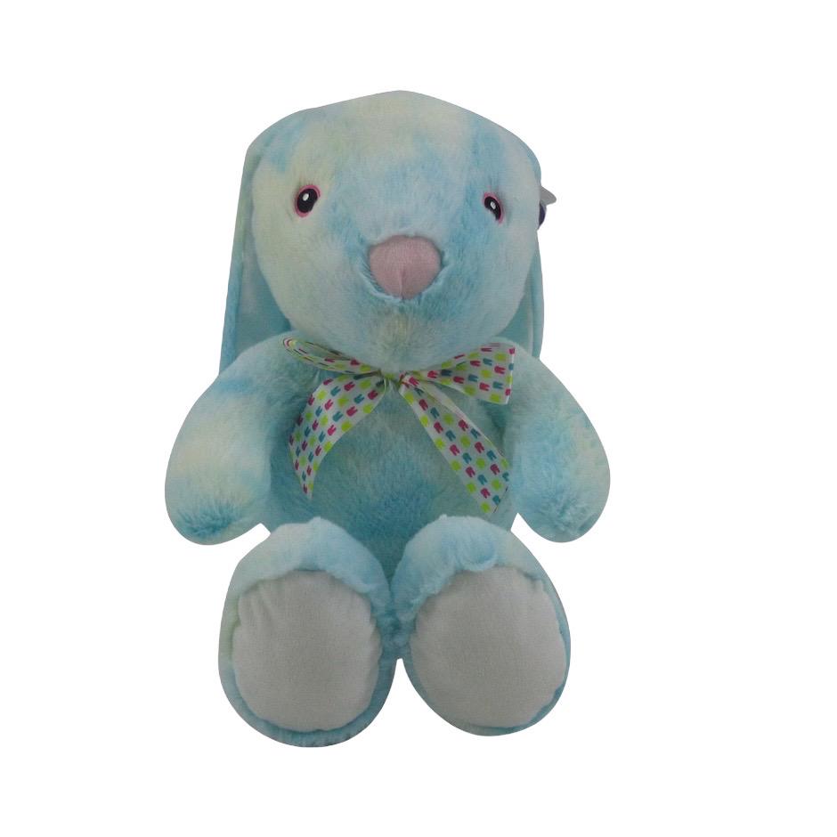 Embroidered 26’ Easter bunny plush| Easter stuffed animal personalized | Easter 2025 | Kids embroidered bunny | Hoppy Easter