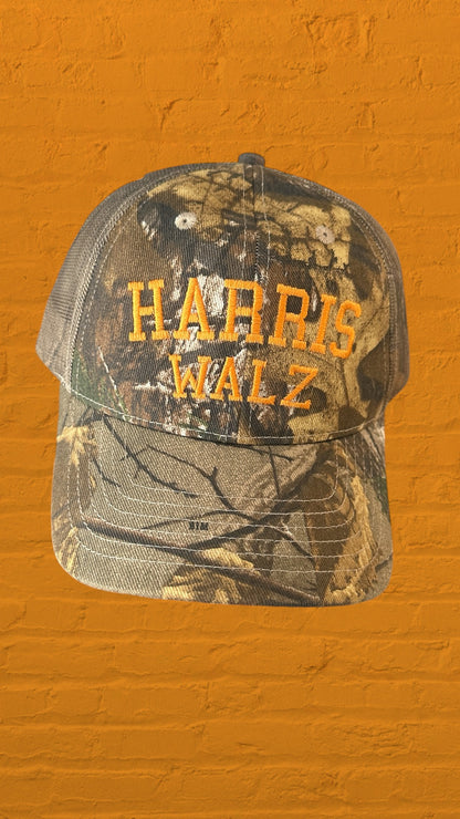 Harris Walz 2024 embroidered cap